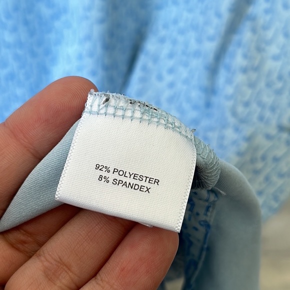 PETER MILLAR SUMMER COMFORT WEST BAY CLUB BLUE GOLF POLO MENS LARGE - Picture 9 of 9